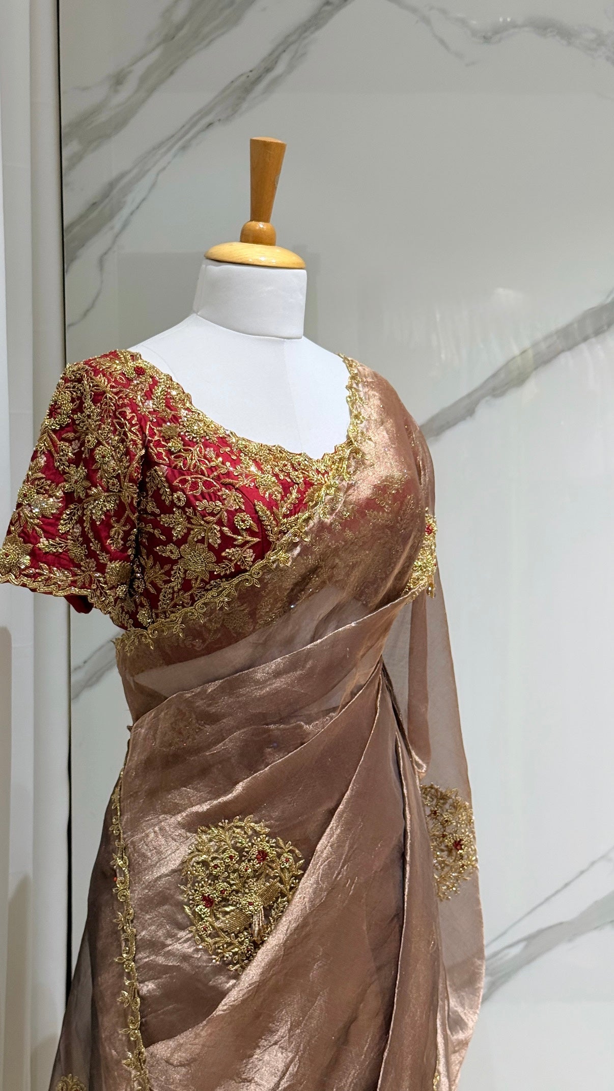Scarlet Regal Saree