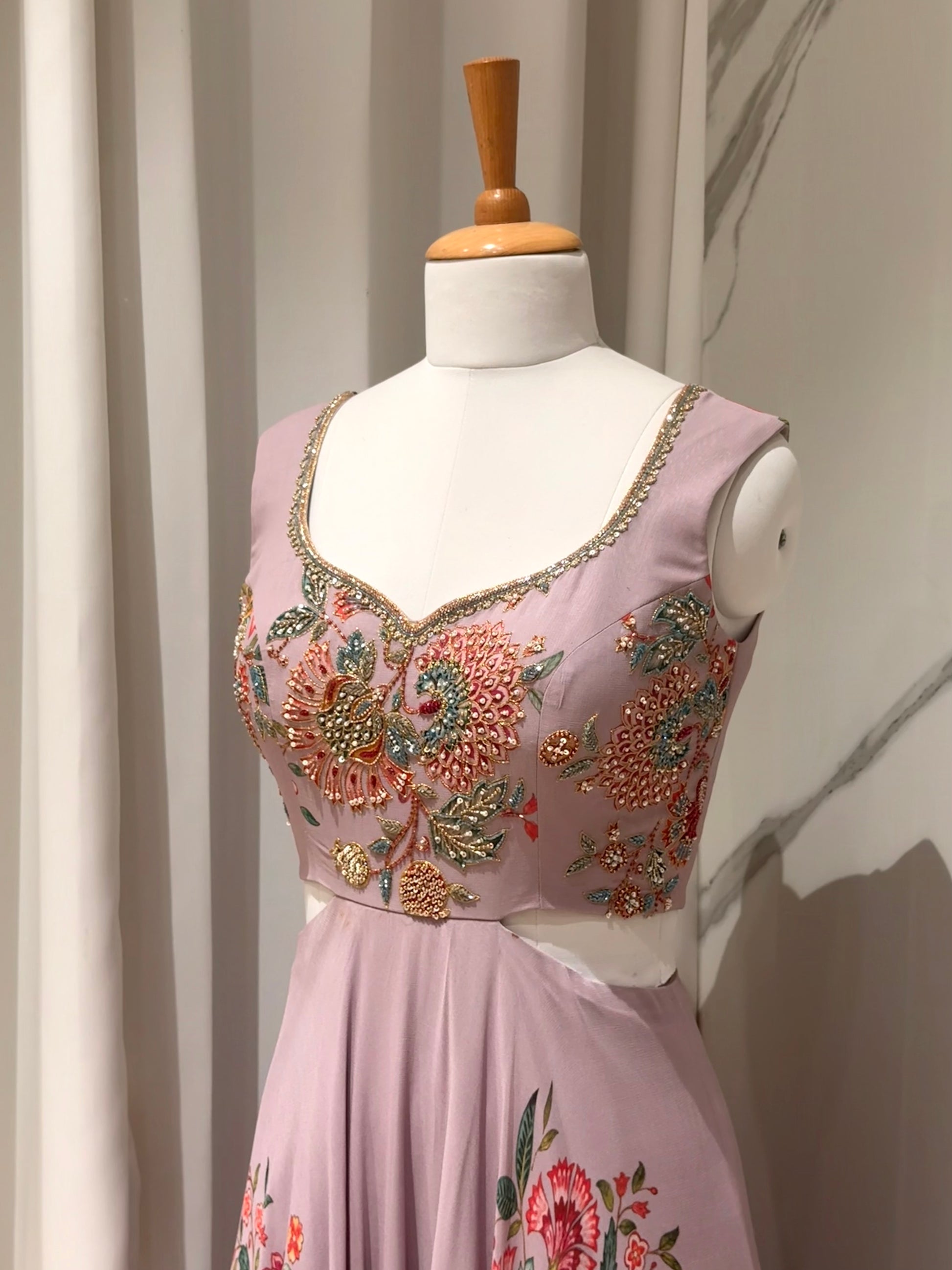 Clematis Gown