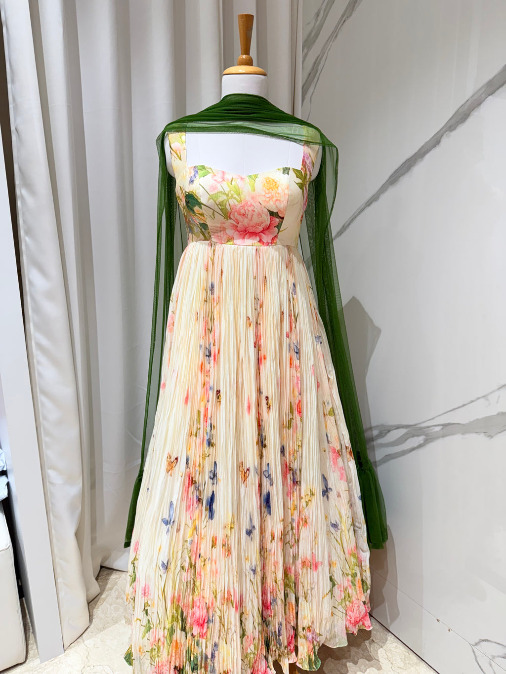Ivory Flora Gown
