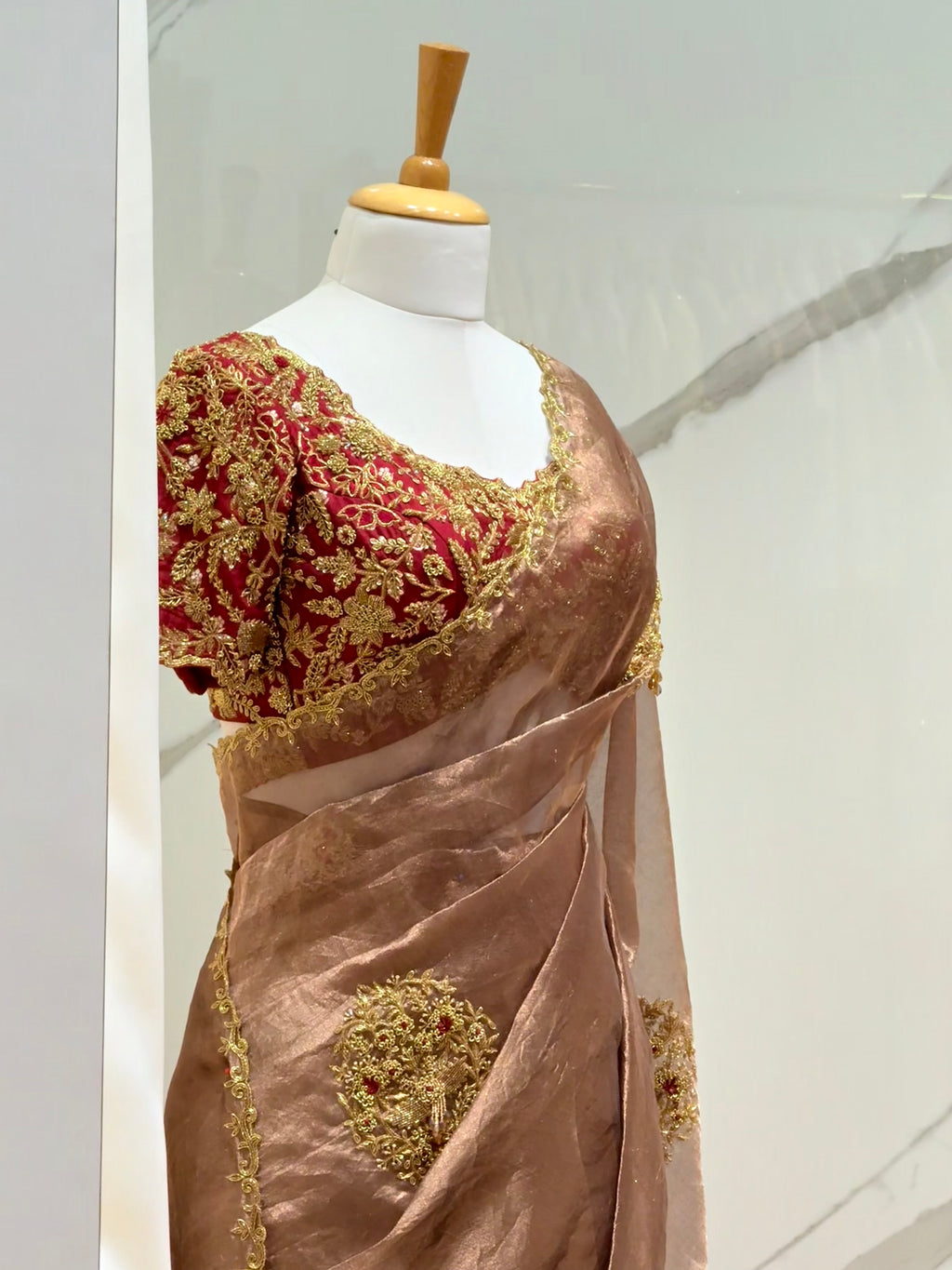 Scarlet Regal Saree