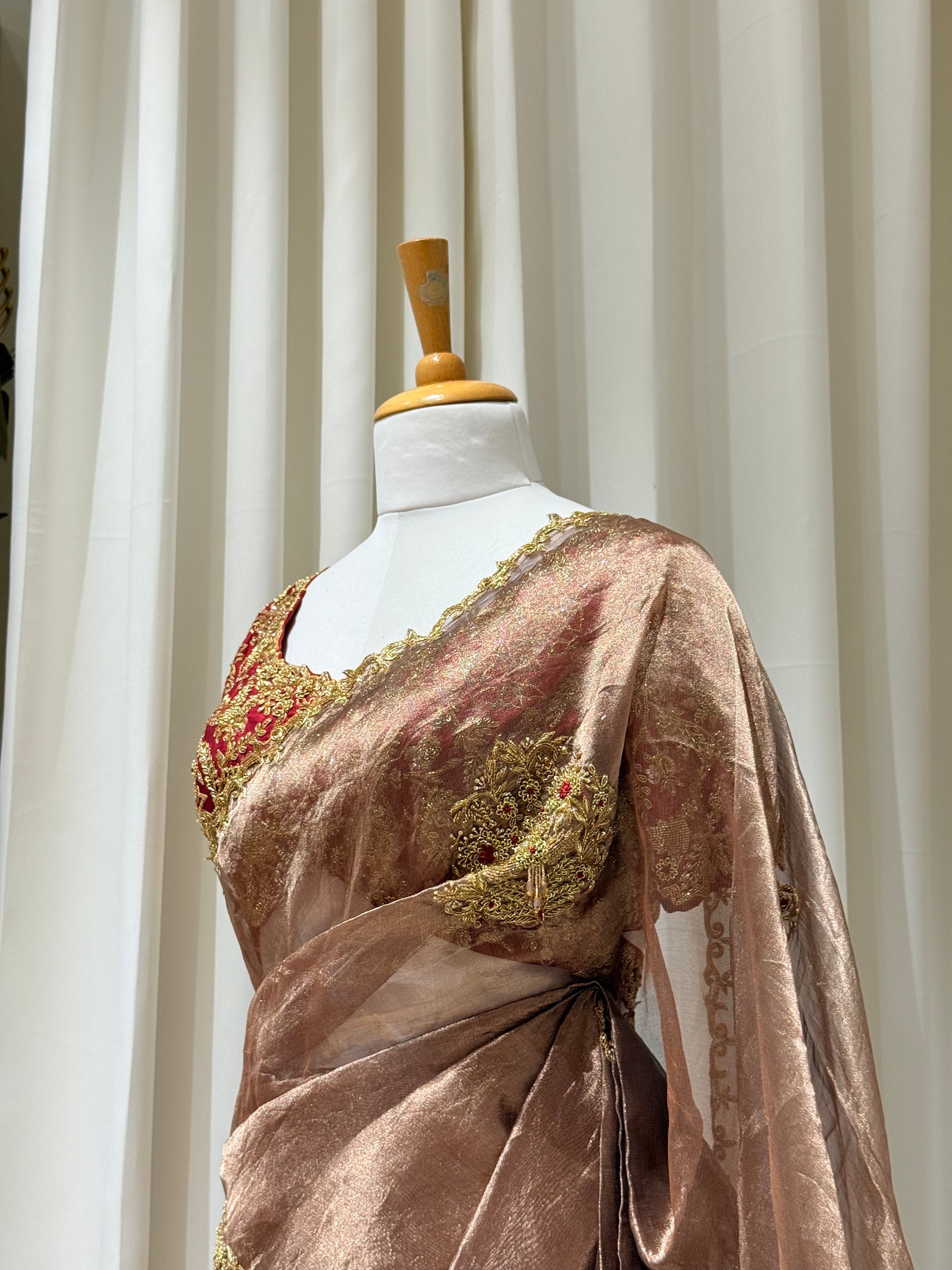 Scarlet Regal Saree