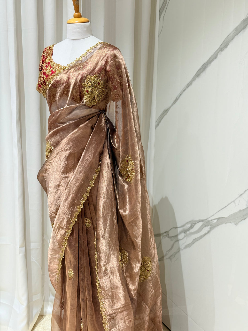 Scarlet Regal Saree