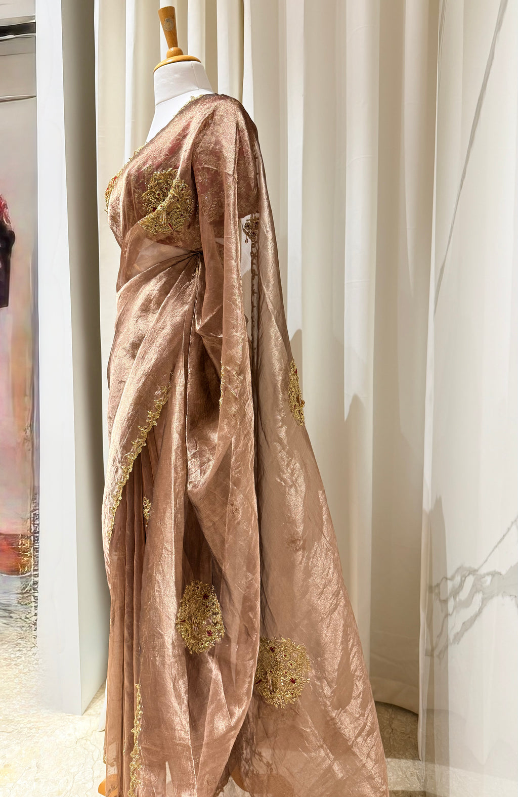 Scarlet Regal Saree