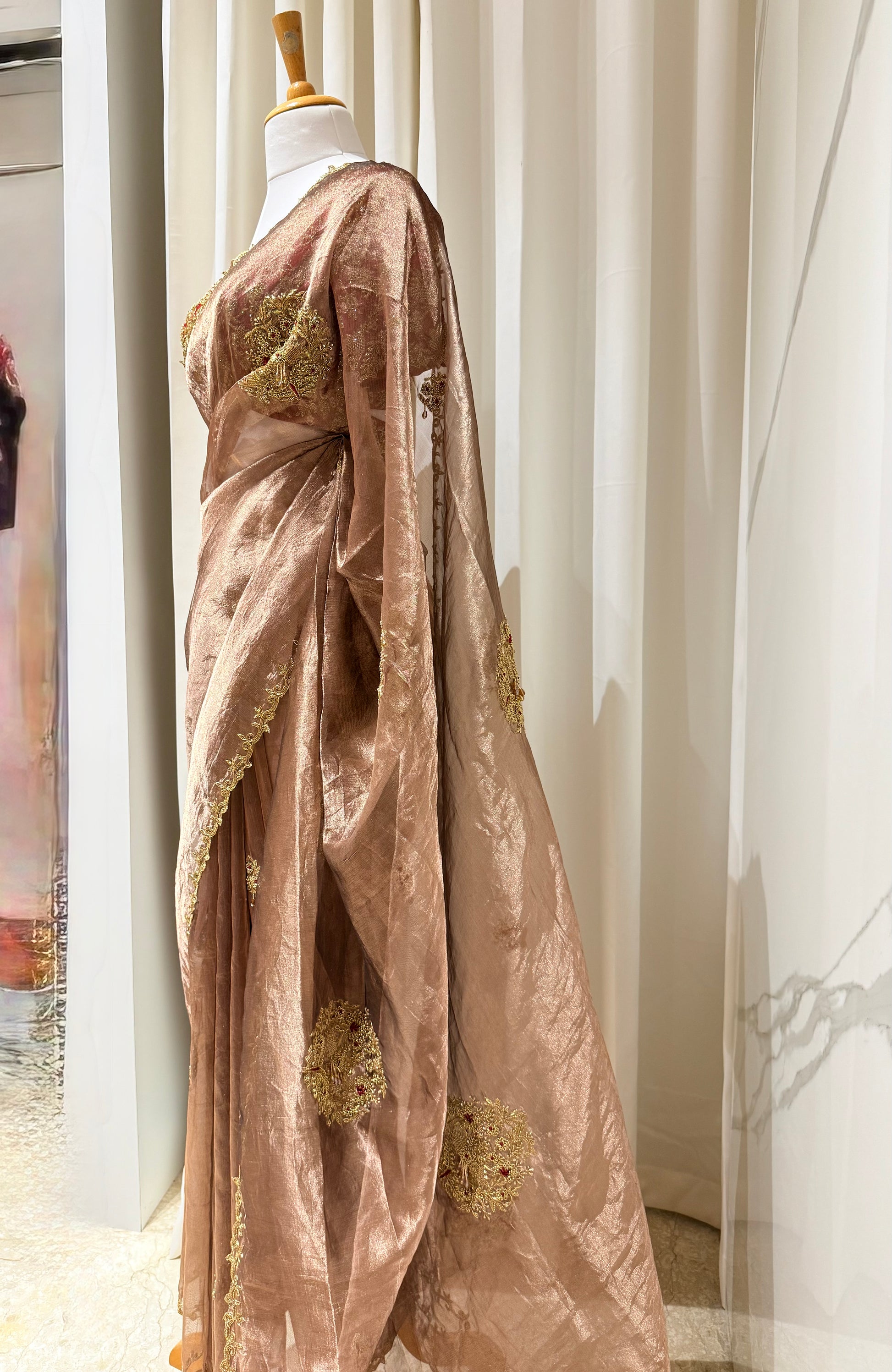 Scarlet Regal Saree