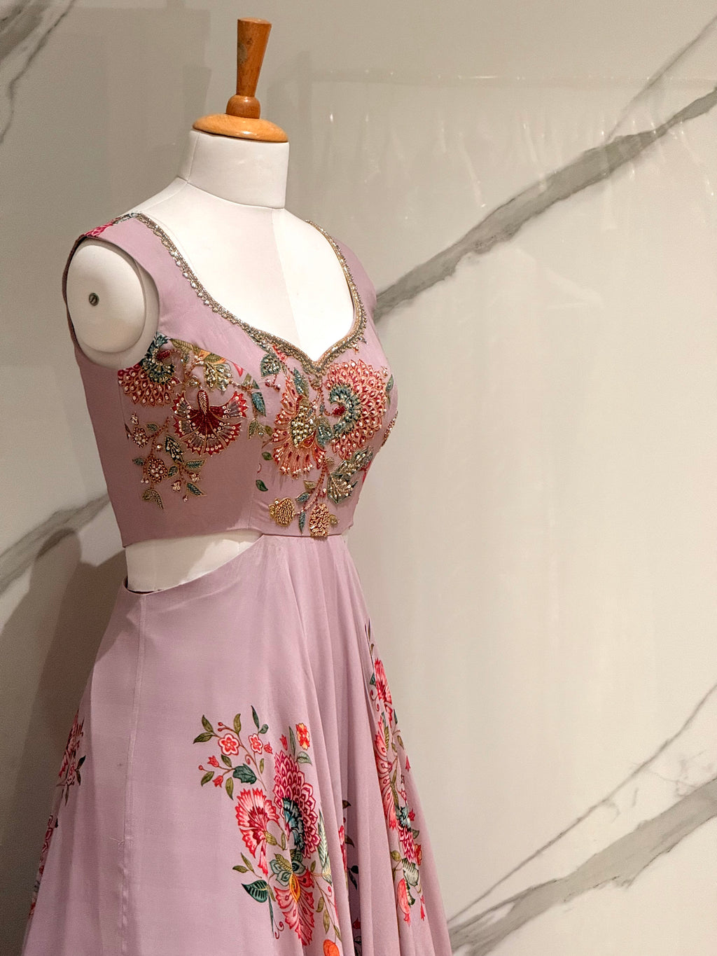 Clematis Gown