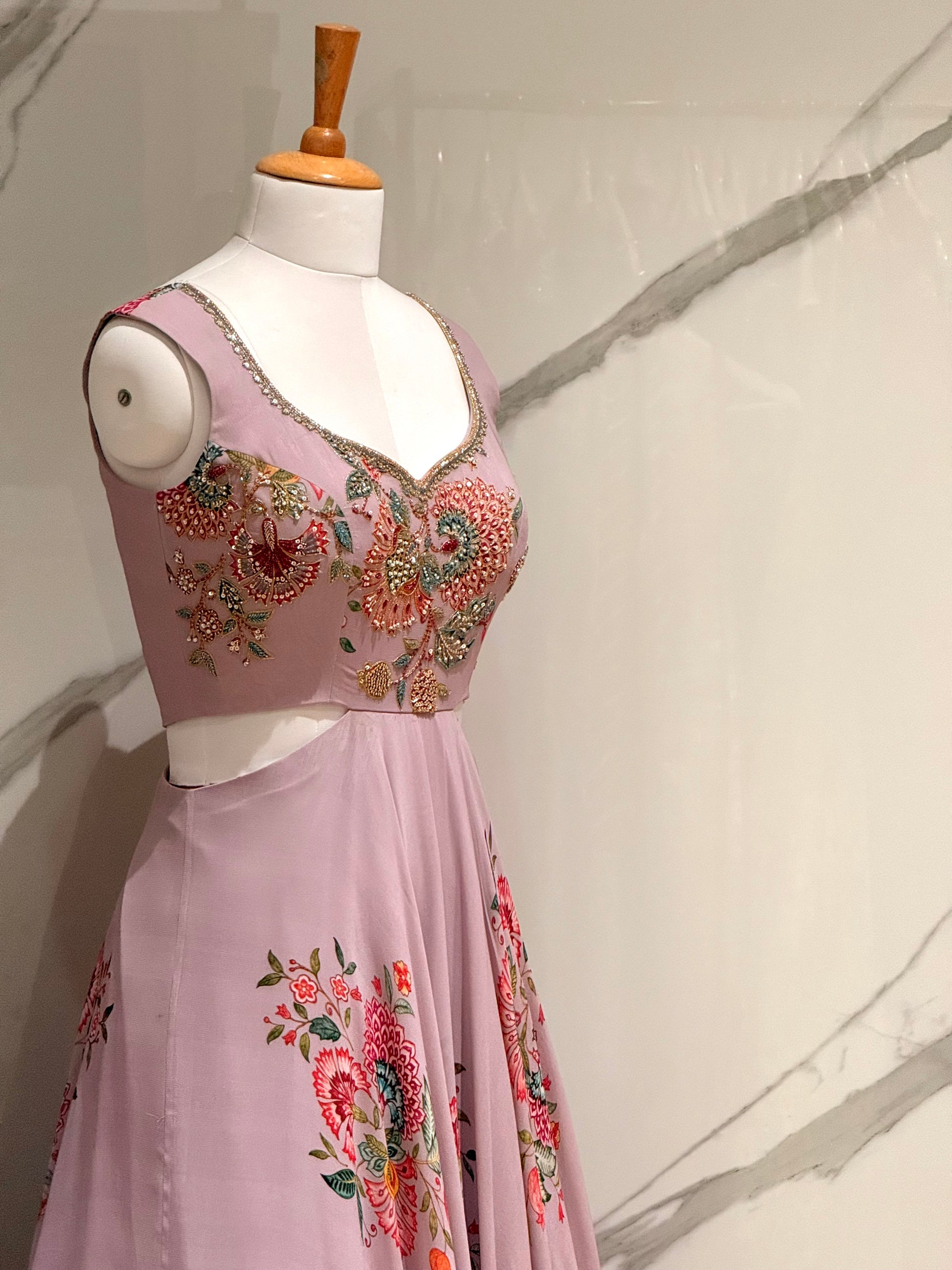 Clematis Gown