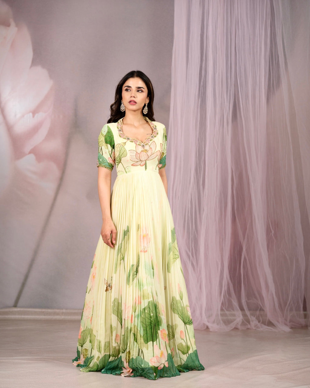 Lotus Mist Gown