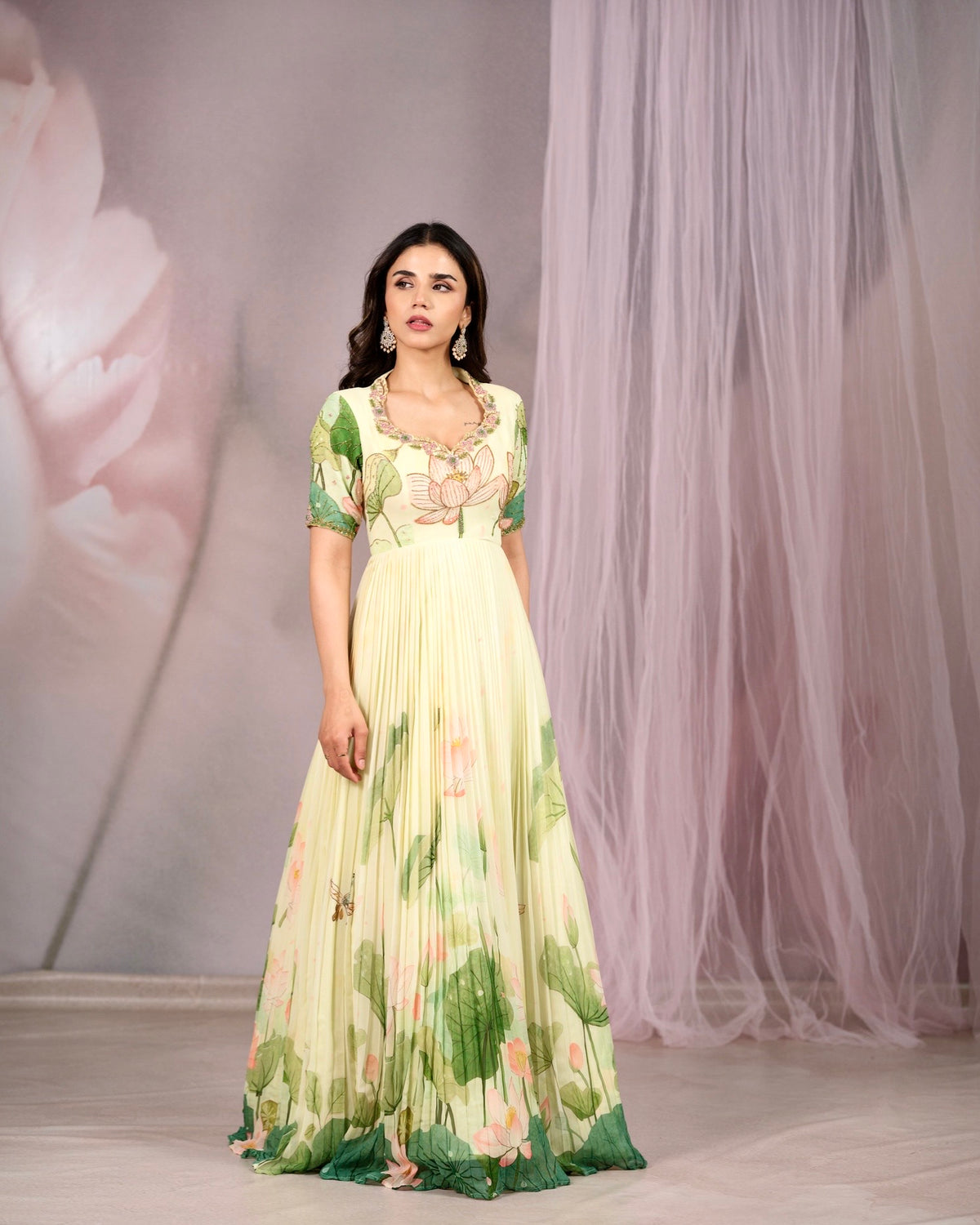 Lotus Mist Gown