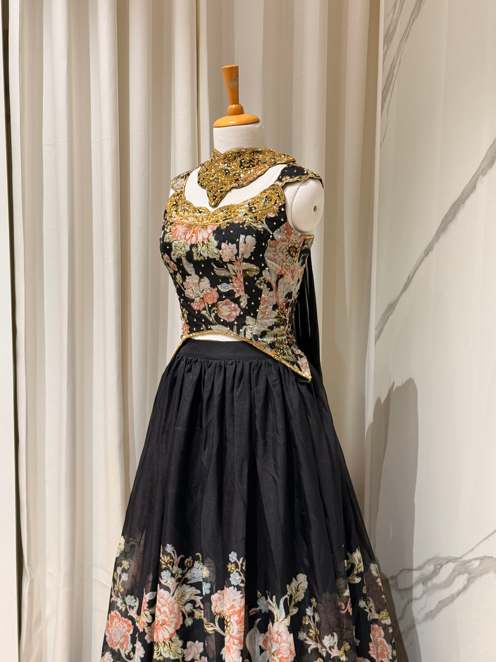 Night Carnation Lehenga