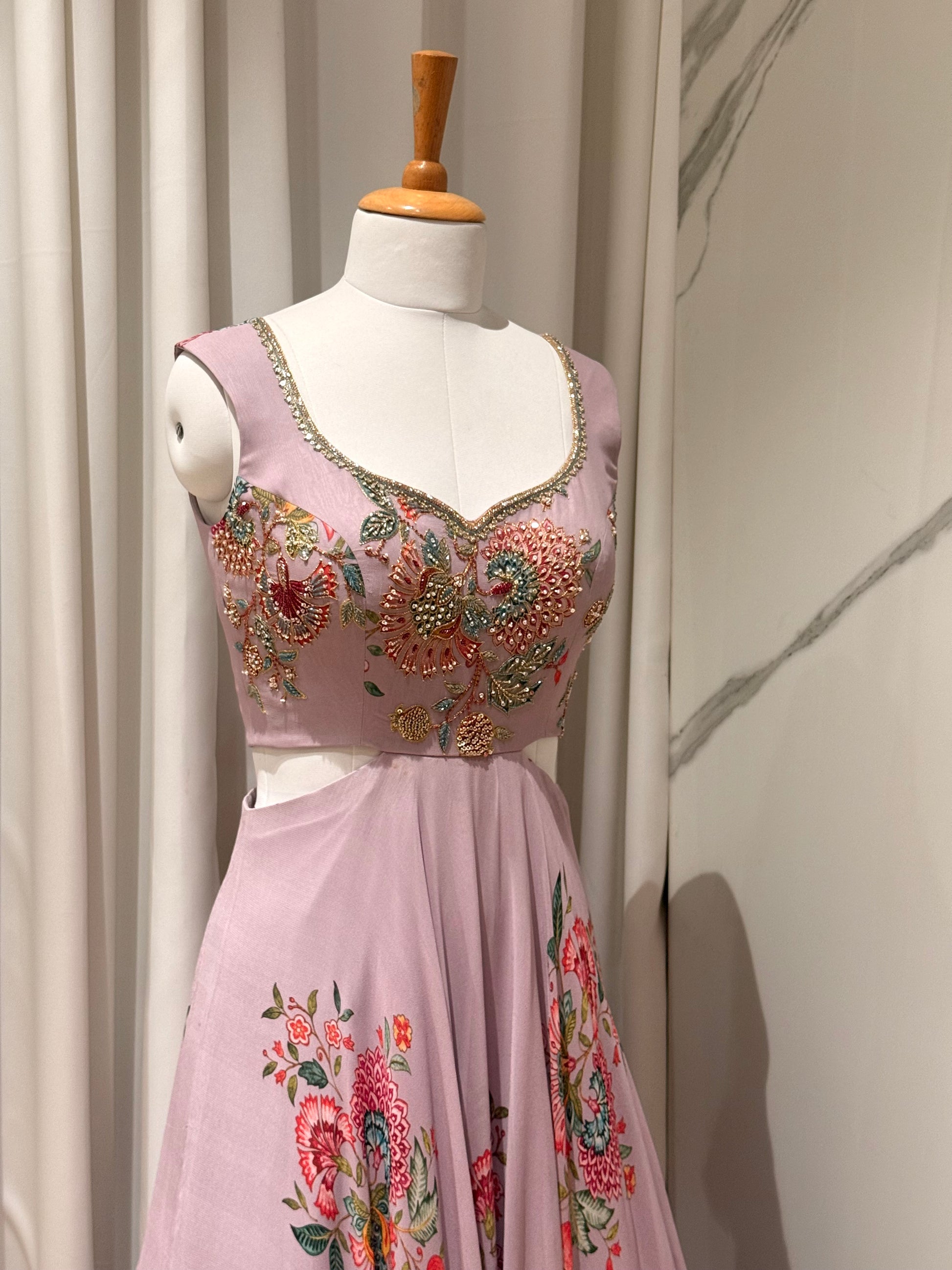 Clematis Gown