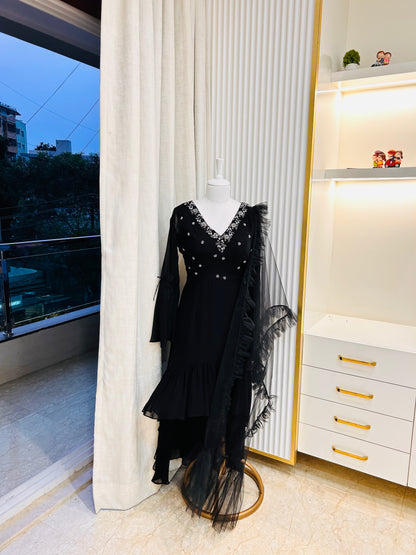 Shadowline Kurti, front complete pose