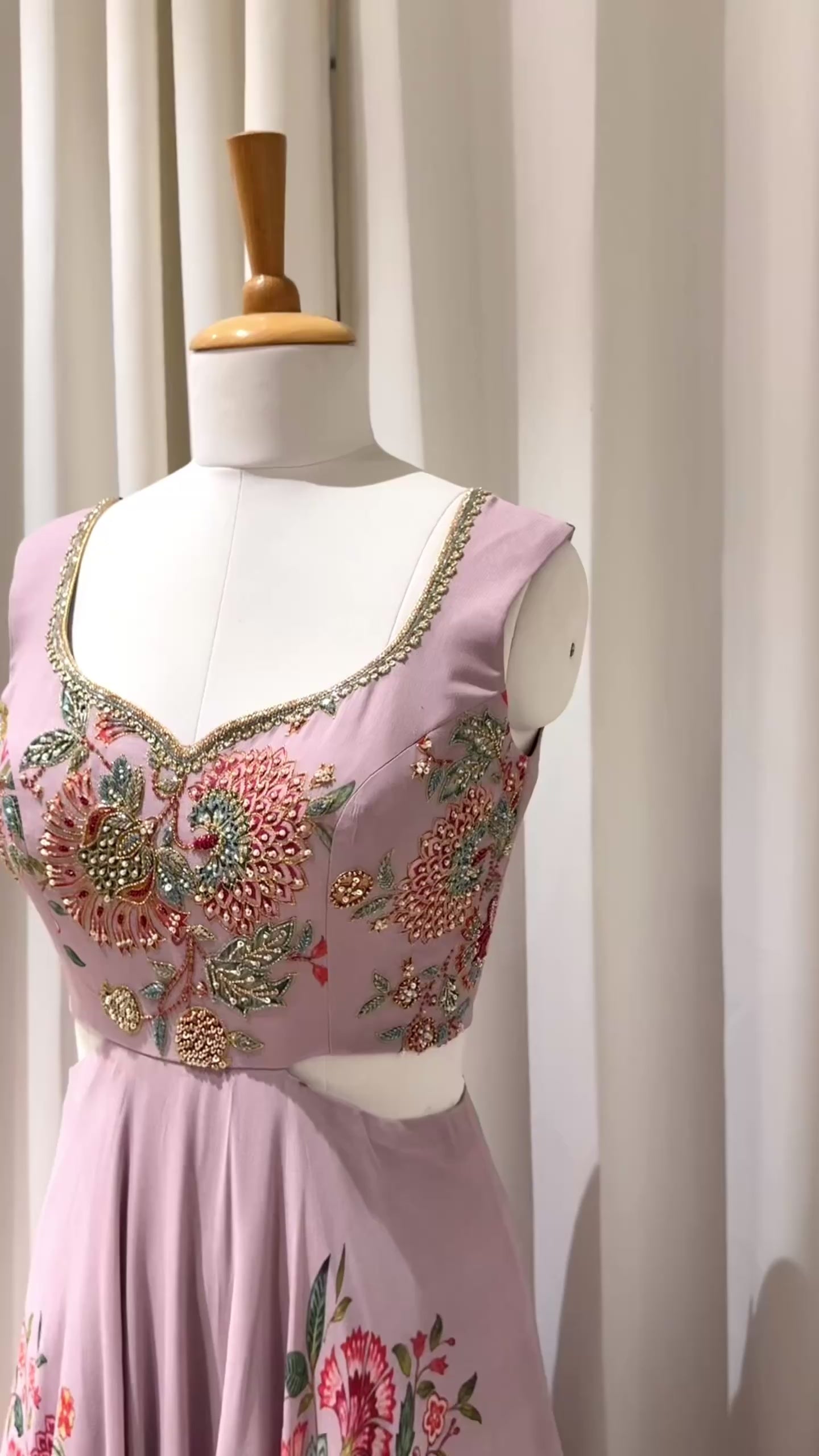 Clematis Gown